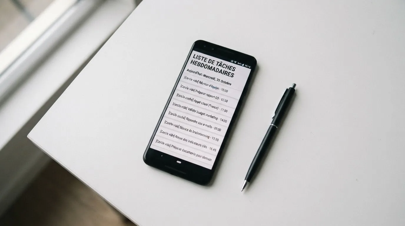 document officiel stylisé représentant un agrément ANJ consulté sur smartphone