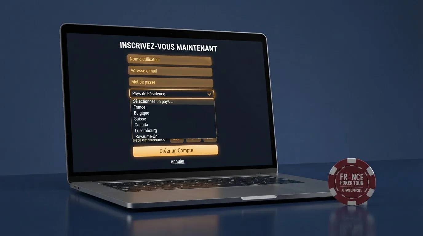 Formulaire en ligne d'inscription à l'interdiction volontaire de jeux